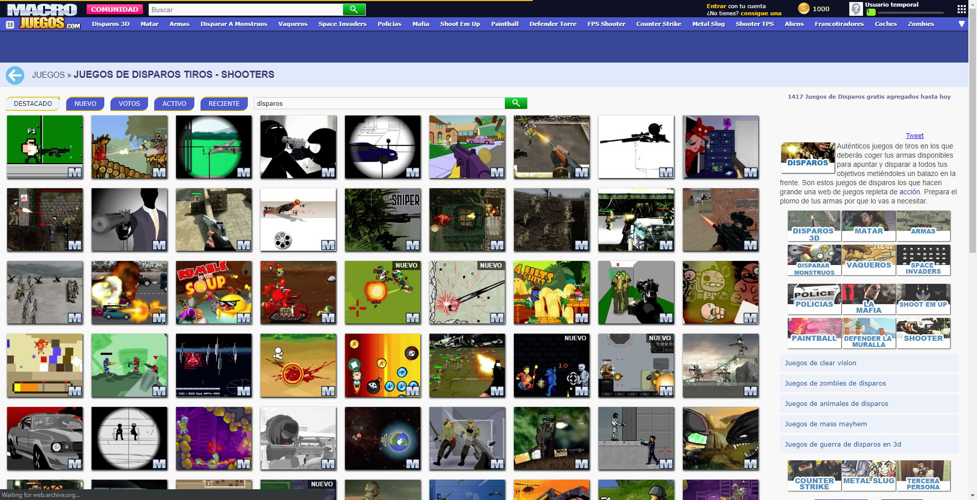Category page after responsive